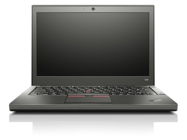 Lenovo ThinkPad X250 Intel® Core™ i5 i5-5200U Laptop 31.8 cm (12.5") 4 GB DDR3L-SDRAM 180 GB SSD Wi-Fi 5 (802.11ac) Windows 7 Professional Black