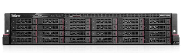 ThinkServer RD650, 2U, Intel C612, Intel Xeon E5-2640 v3, 8GB DDR4-2133MHz RDIMM, Aspeed AST2400, ThinkServer RAID 720i AnyRAID, 8 x 2.5" HS, 10-gigabit Ethernet, Redundant hot-swap 750W Platinum