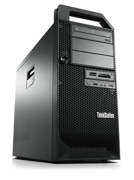 Lenovo ThinkStation D30 Intel® Xeon® E5 V2 Family E5-2650V2 8 GB DDR3-SDRAM 2 TB Hybrid-HDD Windows 7 Professional Tower Workstation Black