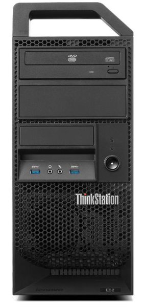 Lenovo ThinkStation E32 Intel® Core™ i7 i7-4770 4 GB DDR3-SDRAM 2 TB HDD NVIDIA® Quadro® K600 Windows 7 Professional Mini Tower Workstation Black