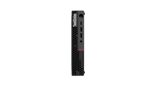 Lenovo ThinkStation P360 Tiny Intel® Core™ i9 i9-12900T 16 GB DDR5-SDRAM 512 GB SSD NVIDIA Quadro T1000 Windows 11 Pro Mini PC Workstation Black