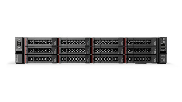 1x Intel Xeon Bronze 3104 6 Cores 1.7GHz, 16GB DDR4, 1x 530-8i, 1xLP x8, Front VGA, TPM 1.2, XClarity Advanced, 1x 750W Platinum