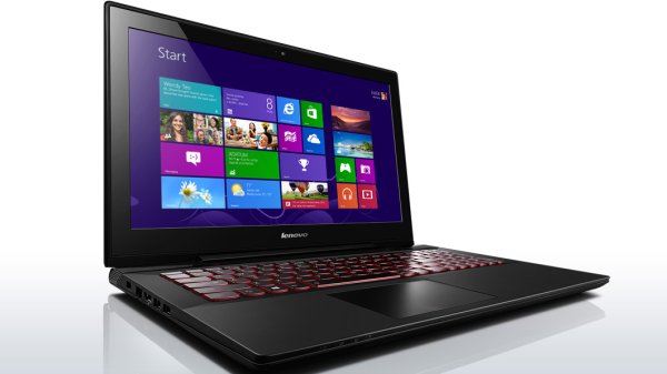 Lenovo IdeaPad Y50-70 Intel® Core™ i7 i7-4710HQ Laptop 39.6 cm (15.6") Full HD 12 GB DDR3L-SDRAM 1 TB Hybrid-HDD NVIDIA® GeForce® GTX 860M Windows 8.1 Black