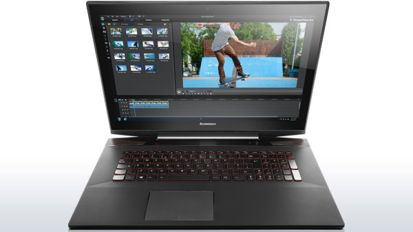 Lenovo IdeaPad Y70-70 Intel® Core™ i7 i7-4700HQ Laptop 43.9 cm (17.3") Touchscreen Full HD 16 GB DDR3L-SDRAM 512 GB SSD NVIDIA® GeForce® GTX 860M Wi-Fi 4 (802.11n) Windows 8.1 Black