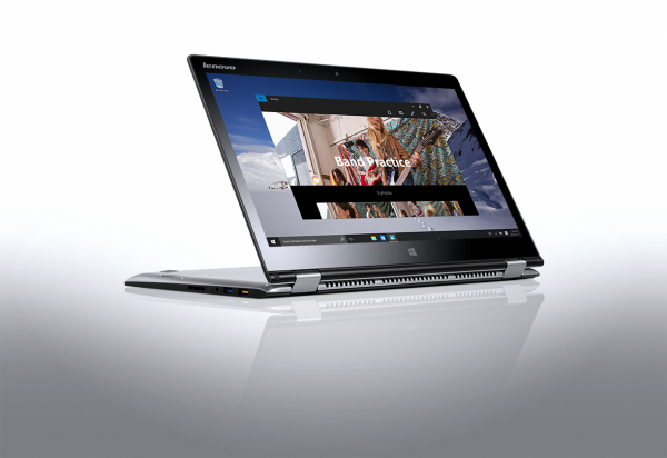 Lenovo Yoga 700 Intel® Core™ i5 i5-6200U Hybrid (2-in-1) 35.6 cm (14") Touchscreen 8 GB DDR3L-SDRAM 256 GB SSD Windows 10 Home Black, Silver