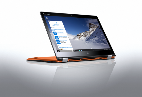Lenovo Yoga 700 Intel® Core™ i7 i7-6500U Hybrid (2-in-1) 35.6 cm (14") Touchscreen 8 GB DDR3L-SDRAM 256 GB SSD NVIDIA® GeForce® 940M Windows 10 Home Orange