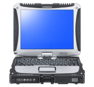 Panasonic Toughbook CF-19MK7 Intel® Core™ i5 i5-3340M Hybrid (2-in-1) 25.6 cm (10.1″) Touchscreen 4 GB DDR3-SDRAM 500 GB HDD Wi-Fi 4 (802.11n) Windows 8 Pro Black, Silver