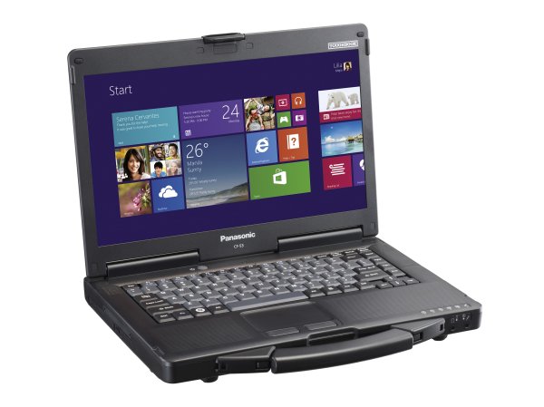 Panasonic Toughbook CF-53MK4 Intel® Core™ i5 i5-4310U Laptop 35.6 cm (14") HD 4 GB DDR3L-SDRAM 500 GB HDD Wi-Fi 5 (802.11ac) Windows 7 Professional Black