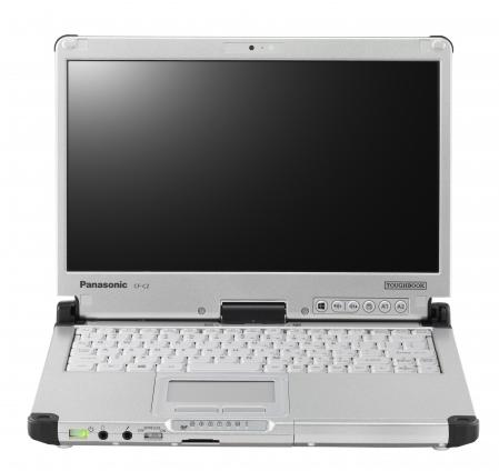 Panasonic Toughbook CF-C2 Intel® Core™ i5 i5-4300U Laptop 31.8 cm (12.5") Touchscreen 4 GB DDR3L-SDRAM 128 GB SSD Windows 7 Professional Black, Silver