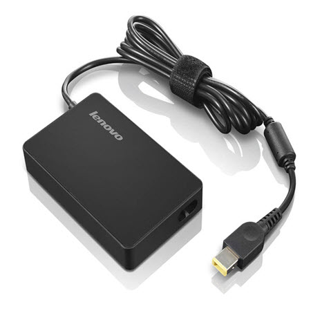 ThinkPad 65 W Slim AC Adapter, Black