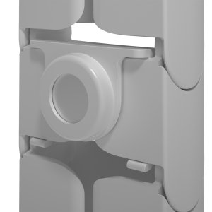 Dataflex Addit cable guide sit-stand 130 cm set – desk 460