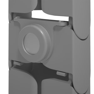 Dataflex Addit cable guide sit-stand 130 cm set – desk 462