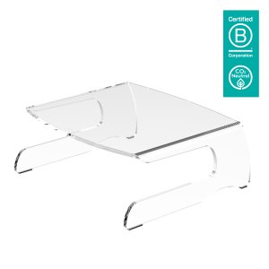 Addit monitor riser 550, clear acrylic