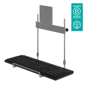 Viewmate keyboard holder - option 592, silver