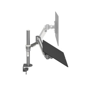 Viewmate plus monitor arm – desk, silver