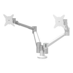 Viewlite dual monitor arm upgrade kit - option 602, silver-white