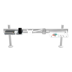 Viewlite toolbar - desk 702, silver-white