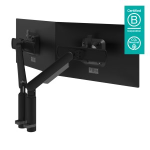 Dataflex 65.213 monitor mount / stand 131.6 cm (51.8″) Black Desk