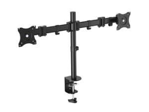 Equip 13″-27″ Articulating Dual Monitor Desk Mount Bracket