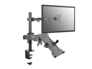 Equip 13"-32" Articulating Dual Arm Monitor Laptop Desk Mount Bracket