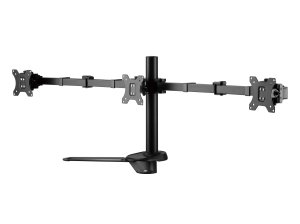 Equip 17"-27" Articulating Triple Monitor Tabletop Stand