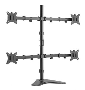 Equip 17″-32″ Articulating Quad Monitor Tabletop Stand