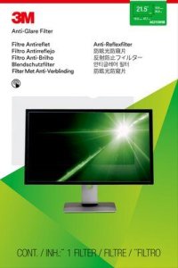 3M Anti-Glare Filter for 21.5in Monitor, 16:9, AG215W9B