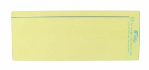 Coloured Reading Rulers. Pack of 10 Yellow