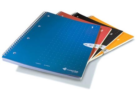 Livescribe ANA-00017-17 writing notebook 100 sheets Black, Blue, Orange, Red