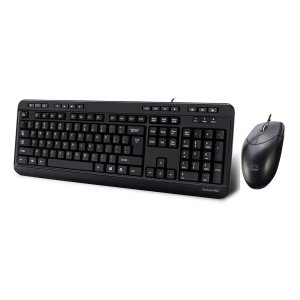 Adesso AKB-132CB-UK keyboard Mouse included Medical USB QWERTY UK English Black