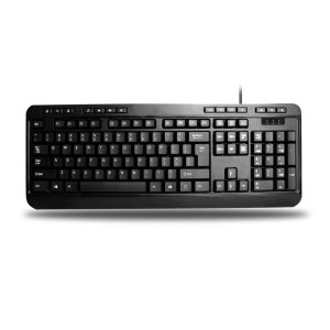 Adesso AKB-132CB-UK keyboard Mouse included Medical USB QWERTY UK English Black