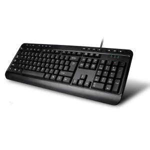 Adesso AKB-132CB-UK keyboard Mouse included Medical USB QWERTY UK English Black