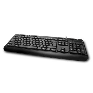 Adesso AKB-132CB-UK keyboard Mouse included Medical USB QWERTY UK English Black