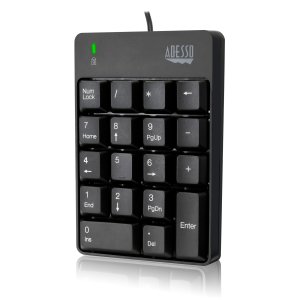 Adesso AKB-601UB - USB Spill Resistant 18-Key Numeric Keypad