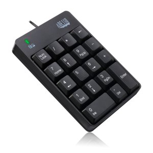 Adesso AKB-601UB - USB Spill Resistant 18-Key Numeric Keypad