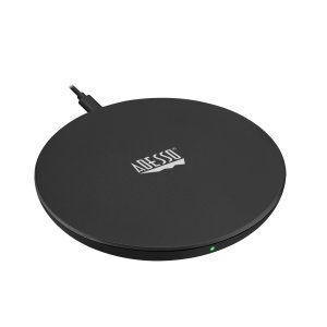 Adesso AUH-1010 mobile device charger Universal Black USB Wireless charging Fast charging Indoor