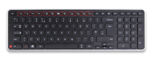 Contour Design Balance keyboard Bluetooth QWERTZ German Black