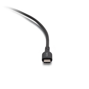 C2G 1.5ft (0.5m) USB-C® Male to USB-C Male Cable (20V 5A) - USB 2.0 (480Mbps)