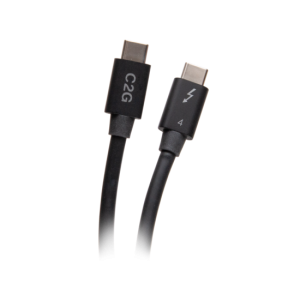 C2G 2.5ft (0.8m) Thunderbolt™ 4 USB-C® Cable (40Gbps)