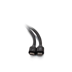 C2G 2.6ft (0.8m) ThunderboltTM 4 USB-C® Cable (40Gbps)