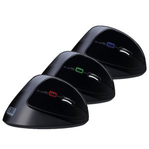 Adesso iMouse E30 - 2.4 GHz Wireless Vertical Programmable Mouse