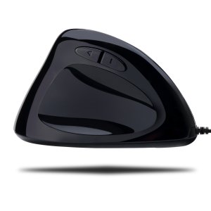 Adesso iMouse E7 - Left-Handed Vertical Ergonomic Programmable Gaming Mouse with adjustable weight