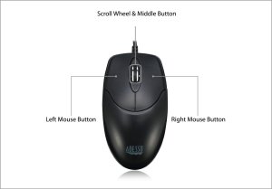 Adesso iMouse M6 - Optical Scroll Mouse