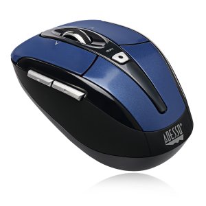 Adesso iMouse S60L - 2.4 GHz Wireless Programmable Nano Mouse