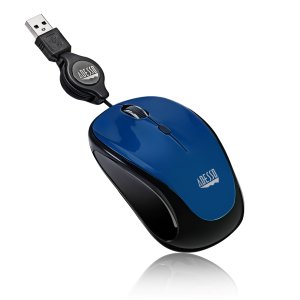 Adesso iMouse S8L - USB Illuminated Retractable Mini Mouse