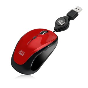 Adesso iMouse S8R - USB Illuminated Retractable Mini Mouse