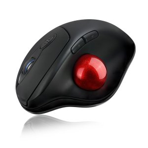 Adesso iMouse T30 - Wireless Programmable Ergonomic Trackball Mouse