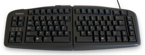 Whilst Stocks Last - Goldtouch Keyboard Spanish layout - Black.