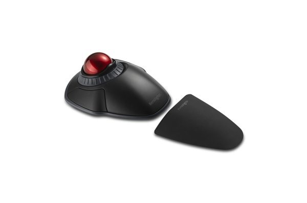 Kensington Orbit with Scroll Ring Wireless Trackball - Black