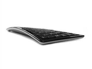 Accuratus Curve keyboard RF Wireless + USB QWERTY UK International Black